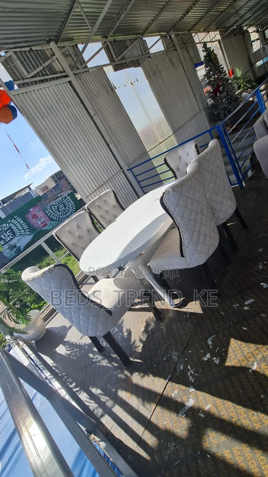 Contemporary 6 Seater Dining Set