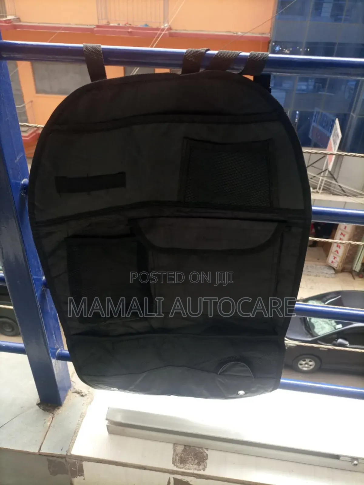Portable Car Backseat Organizer Multi-Compartment Bag