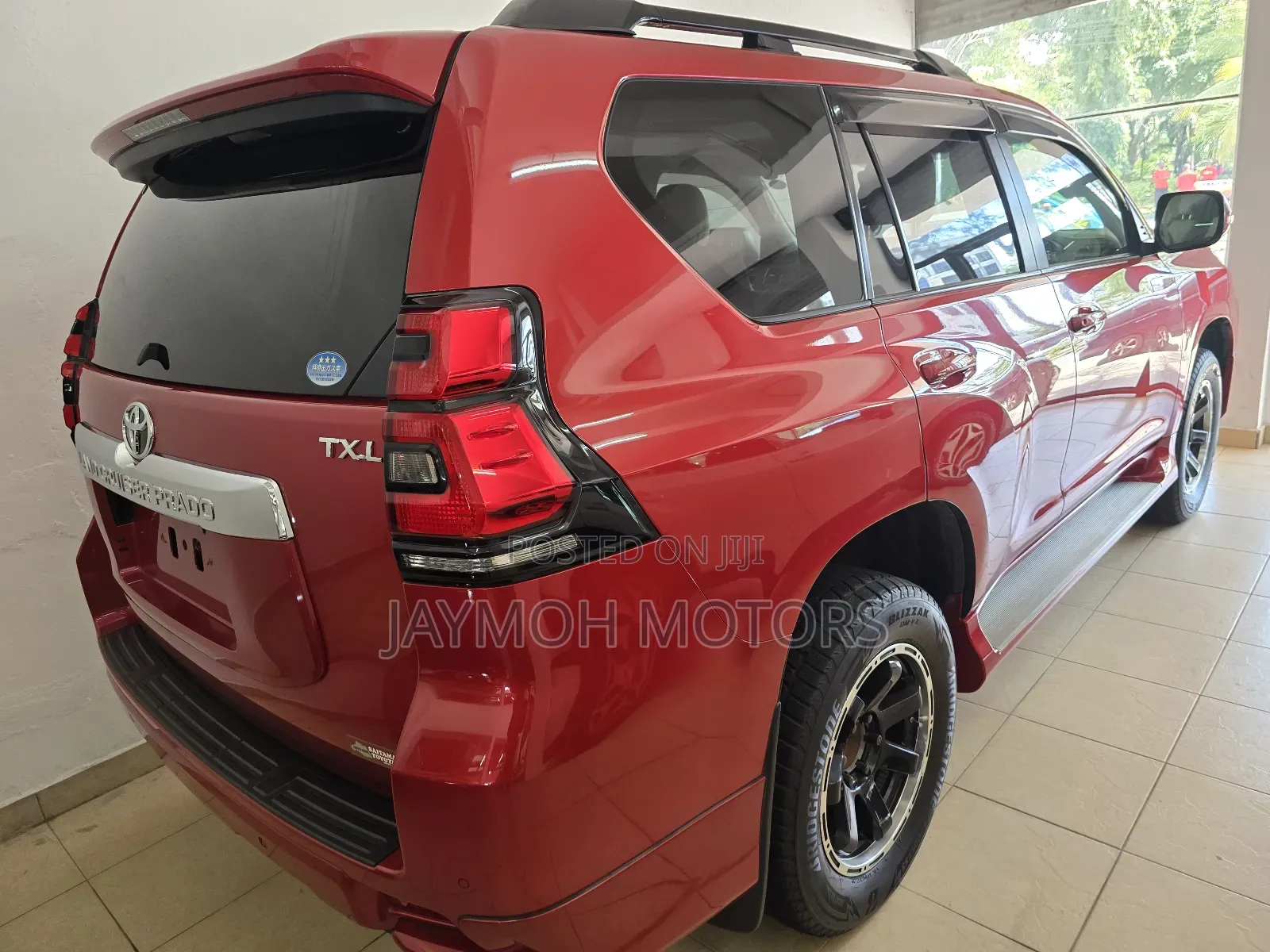 Toyota Land Cruiser Prado 2019 Red