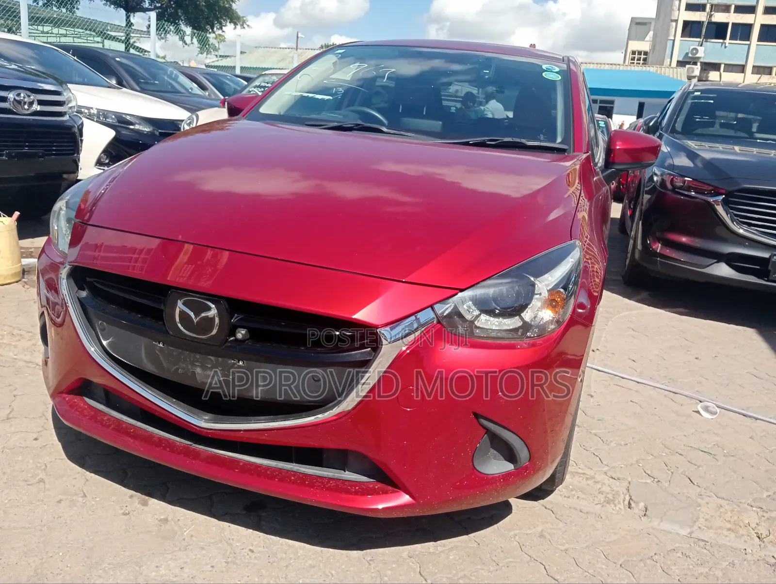 Mazda Demio 2018 Maroon