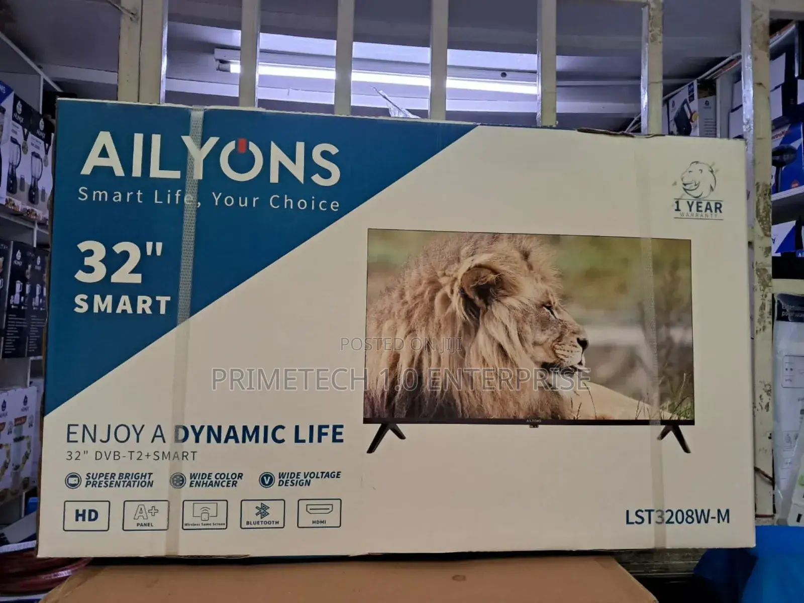 Ailyons 32-Inch Smart Android TV | Wi-Fi | Netflix | YouTube