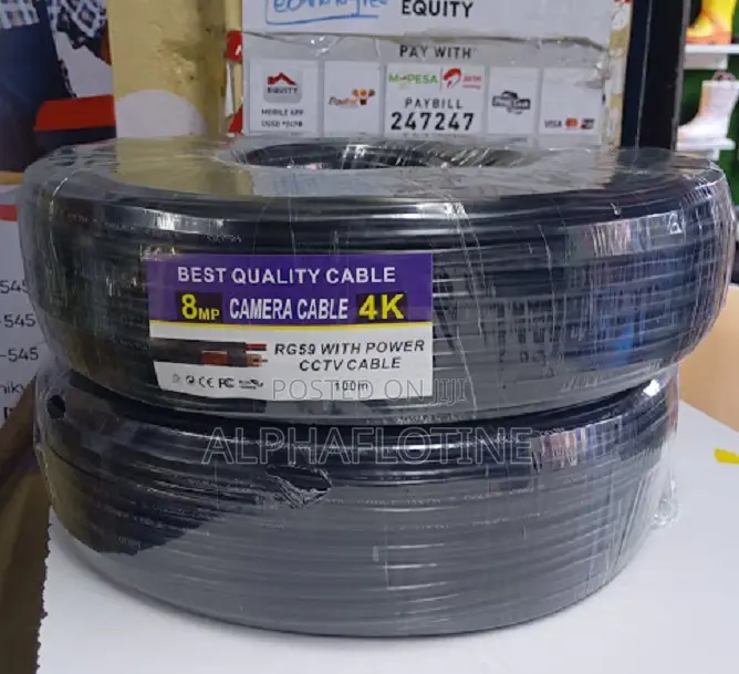 R-59 With Power CCTV Cable 100meters
