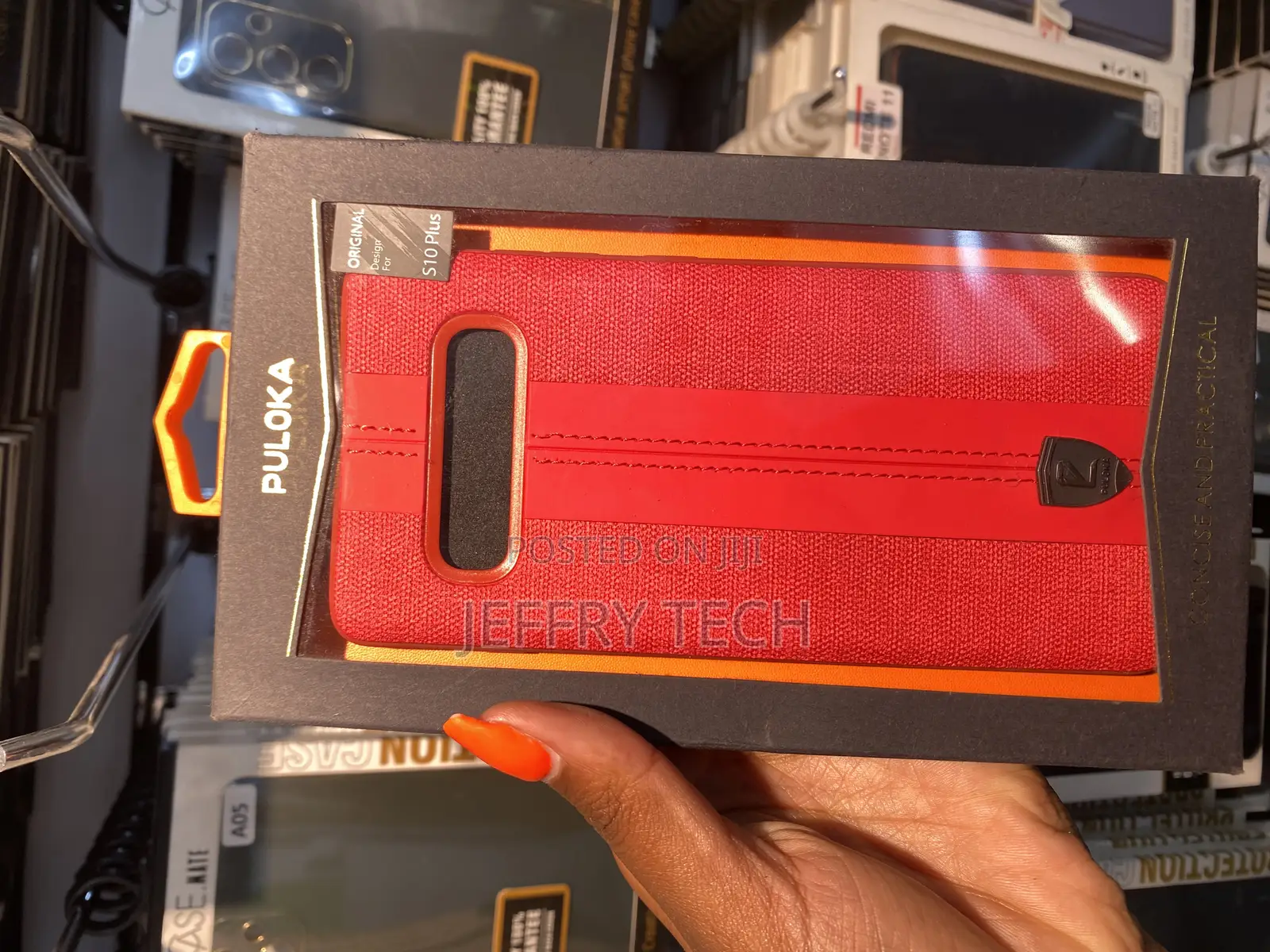 Stertyu Puloka Back Case Compatible With Samsung Galaxy S10 Plus