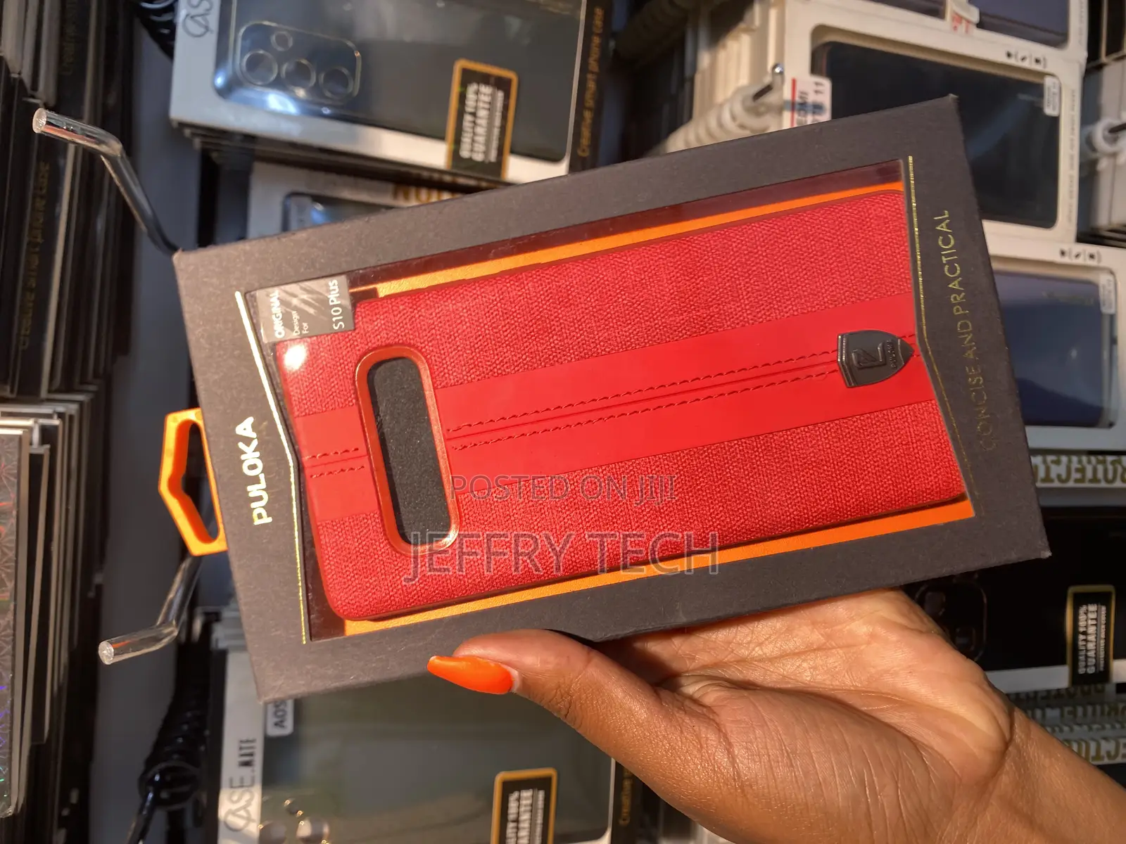Stertyu Puloka Back Case Compatible With Samsung Galaxy S10 Plus