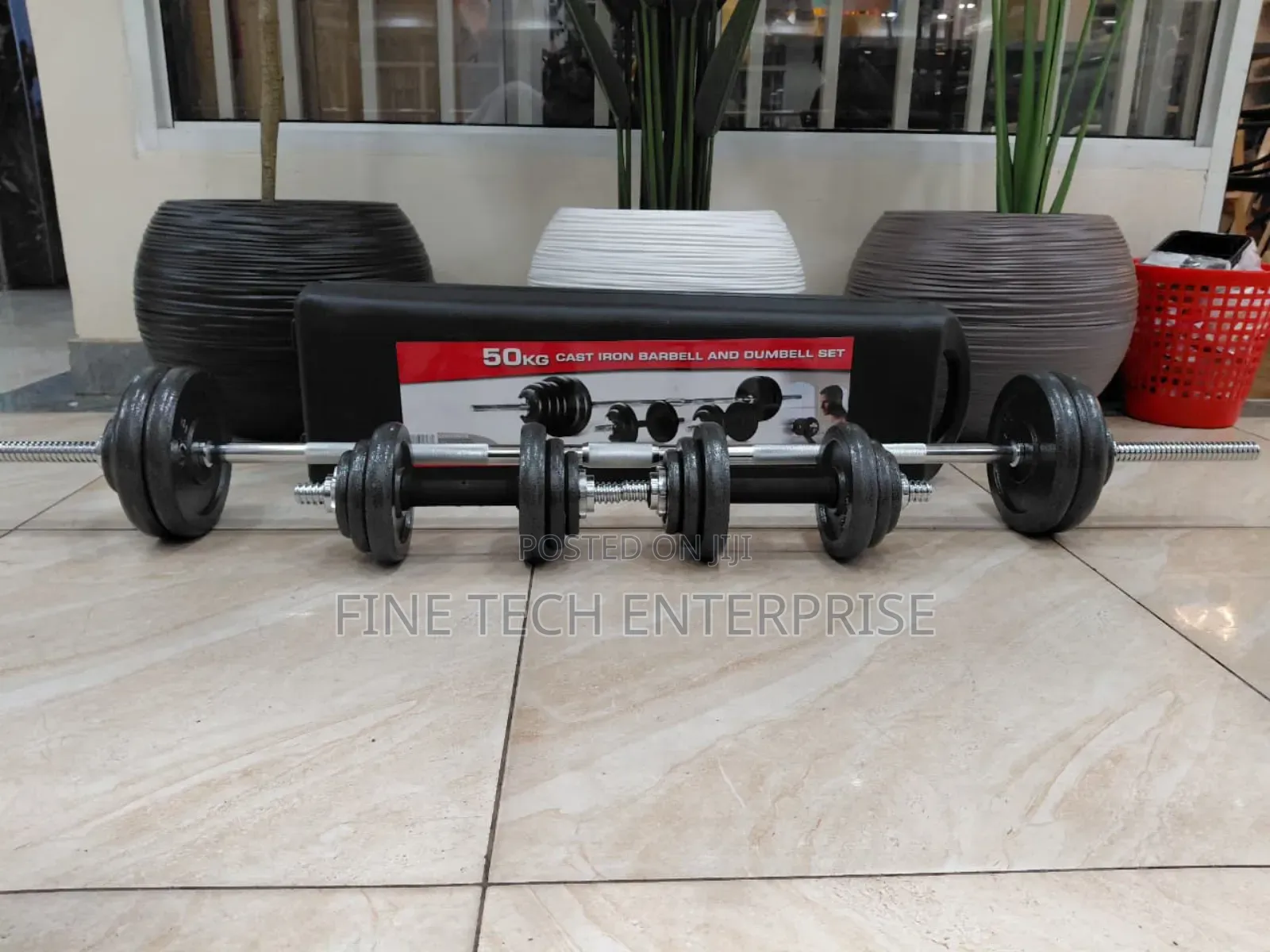 York 50kg Dumbell Set