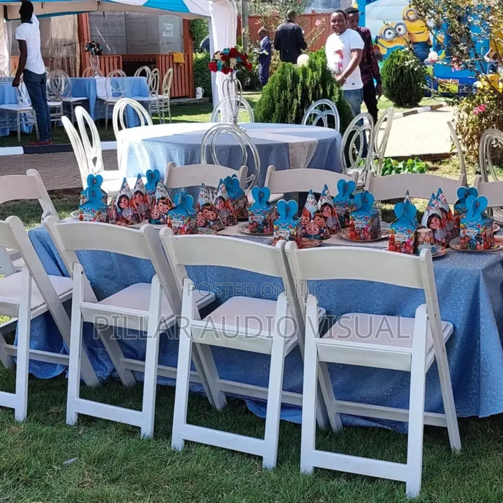 Foldable Seats Chairs,Hire Tent Tables We Do Free Set Up