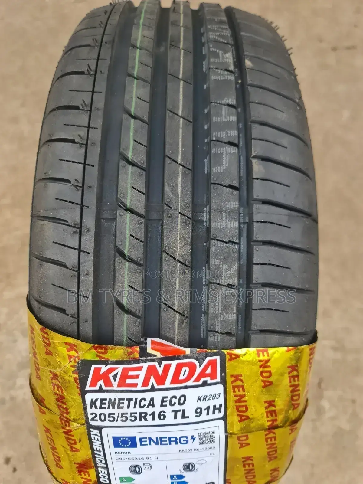 205 /55 R16 Kenda Tyres (Kenetica) Highway.