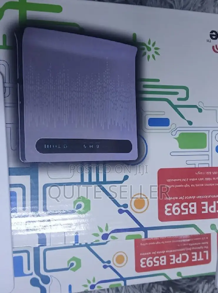 Huawei B593 4g Lte Router With Wired Network Support
