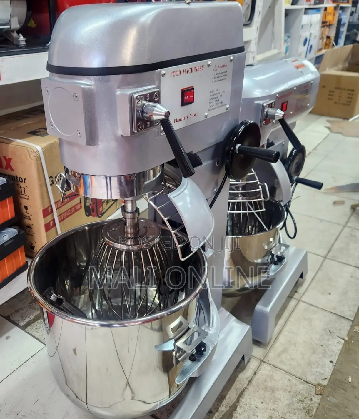 Commercial Dough Mixer 20l Heavy Duty Planetary Mixer For Bakery