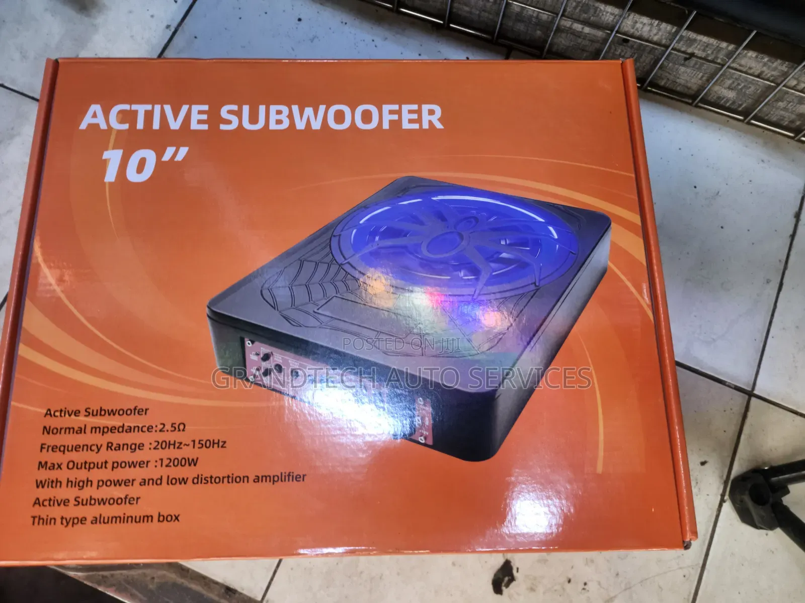 Active Underseat Speaker 1200 Watts.