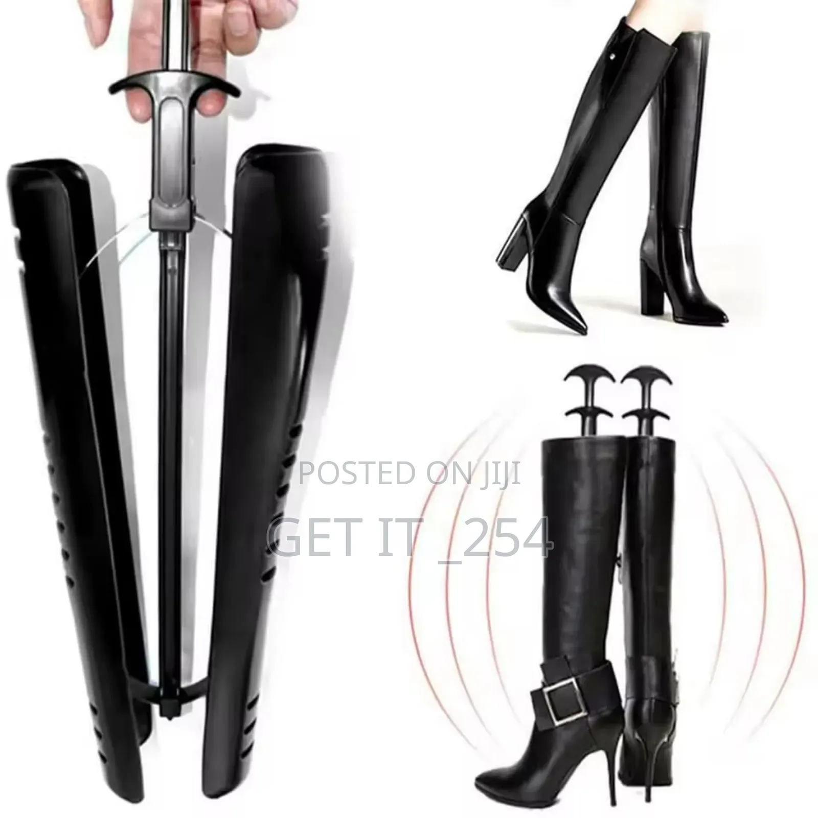 Boot Stand Holder With Handle* 
▪ Designed To Expand And Conform