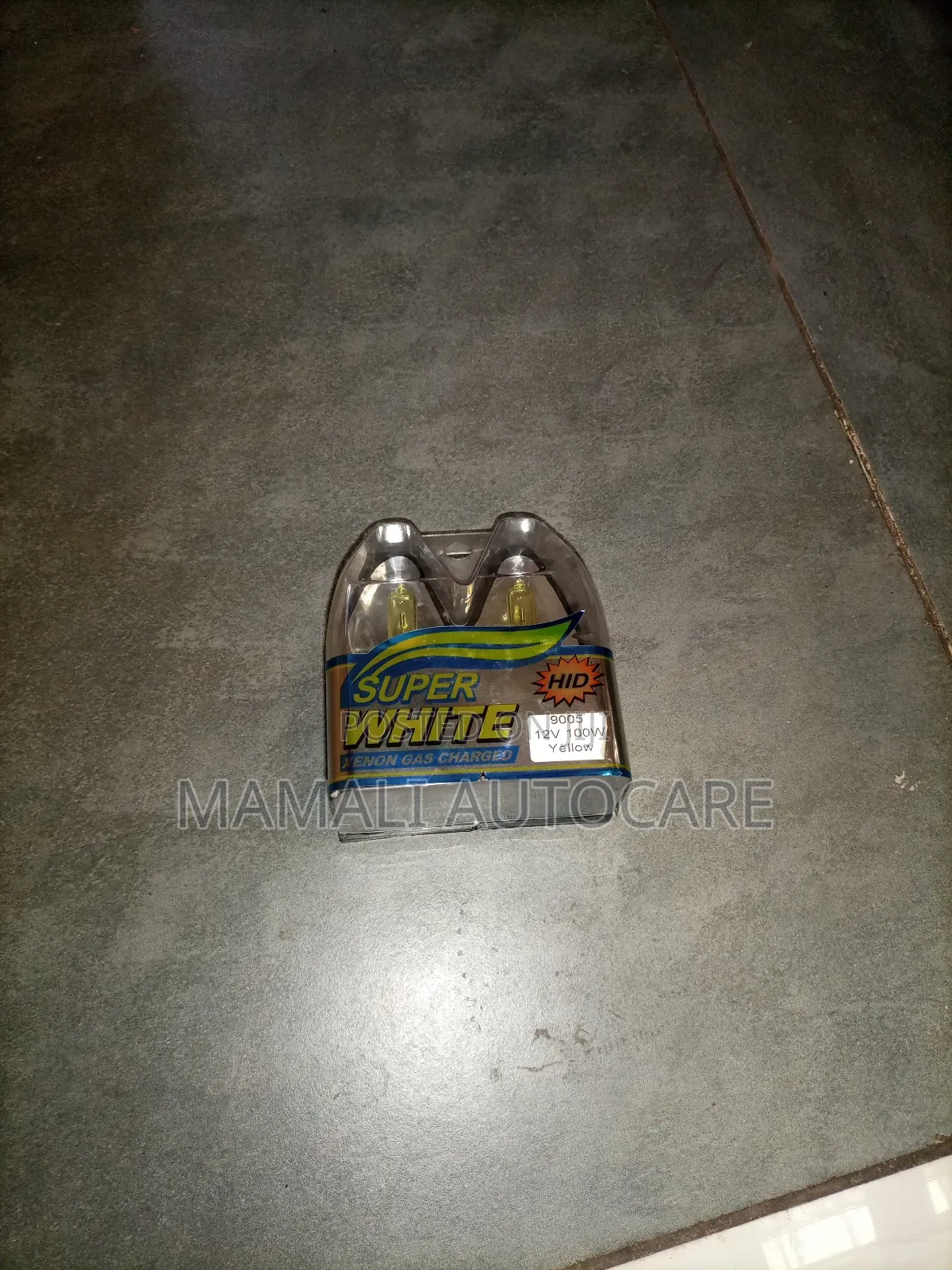 High Power 12v 100w Superwhite 9005 L Shape Yellow Bulb