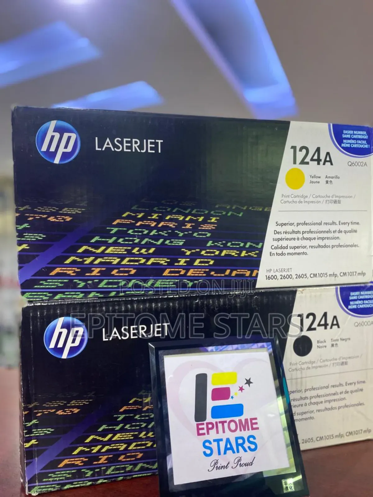 Hp Color Laserjet 1600 Toner Hp124a Yield Above 2,500 Copies