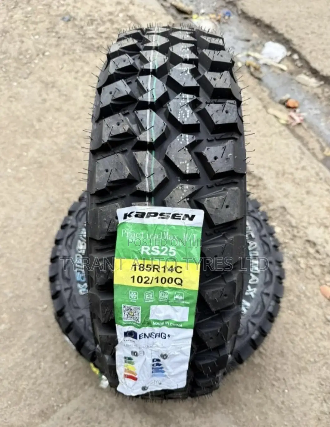 185 R14c Kapsen M/T