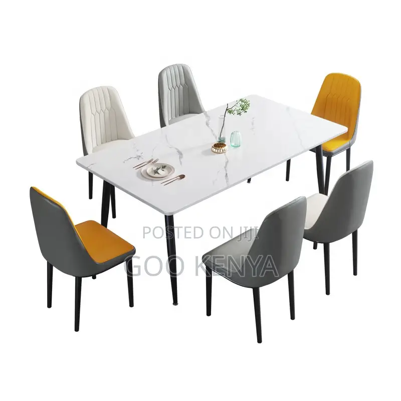 Dinning Set; Light Luxury Dining Room Furniture Set