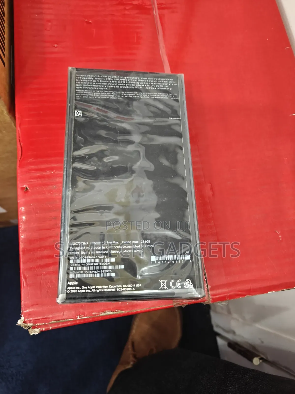 New Apple iPhone 12 Pro Max 256 GB Blue