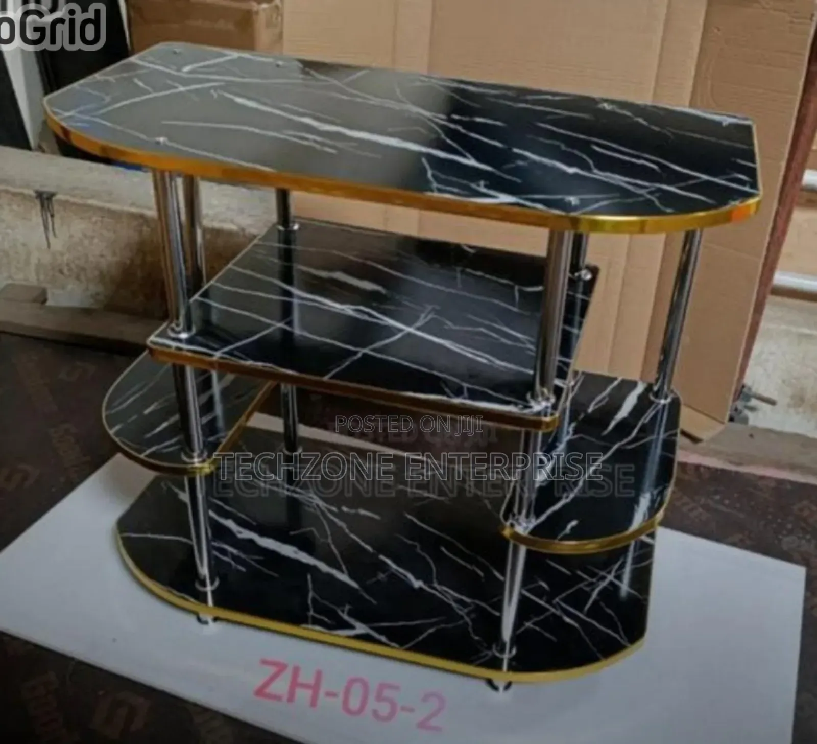 Black High Quality Wooden Executive Tv Stand 