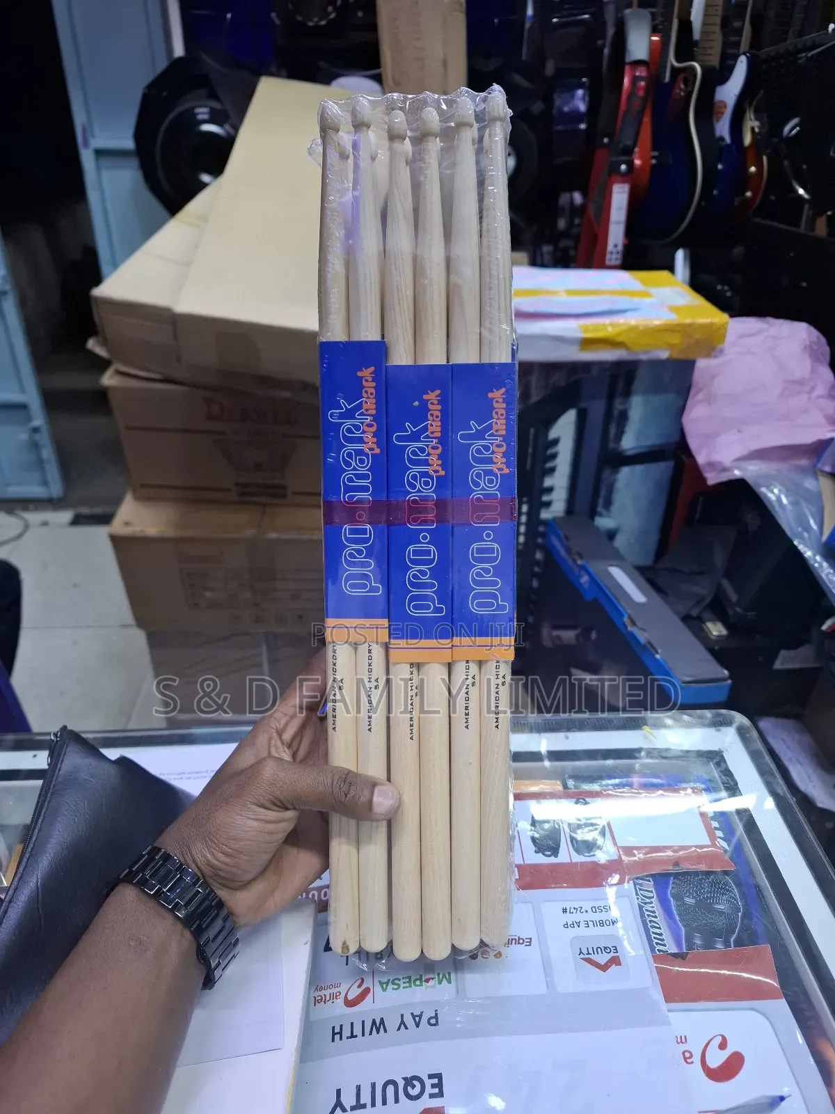 Promark 5a Wooden Drumsticks