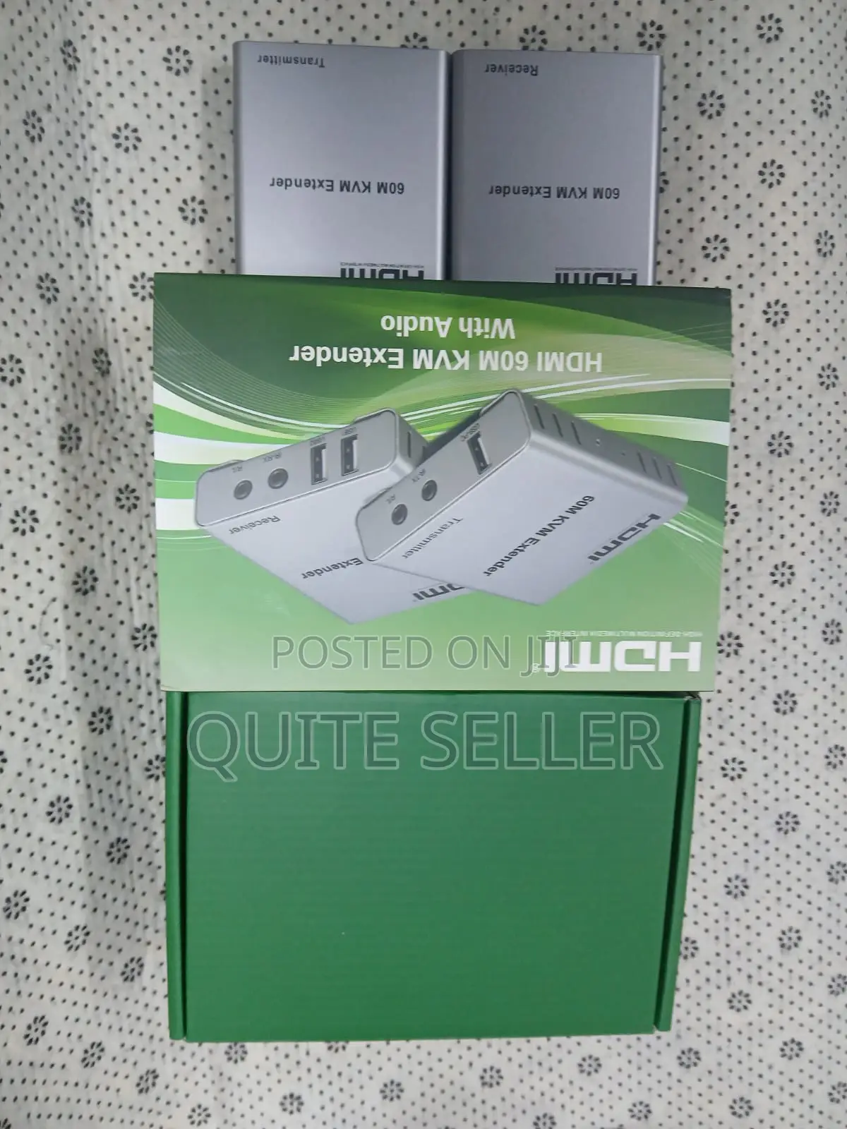 60m Hdmi KVM Extender Over Ethernet Cat5e/6 Poc Cable