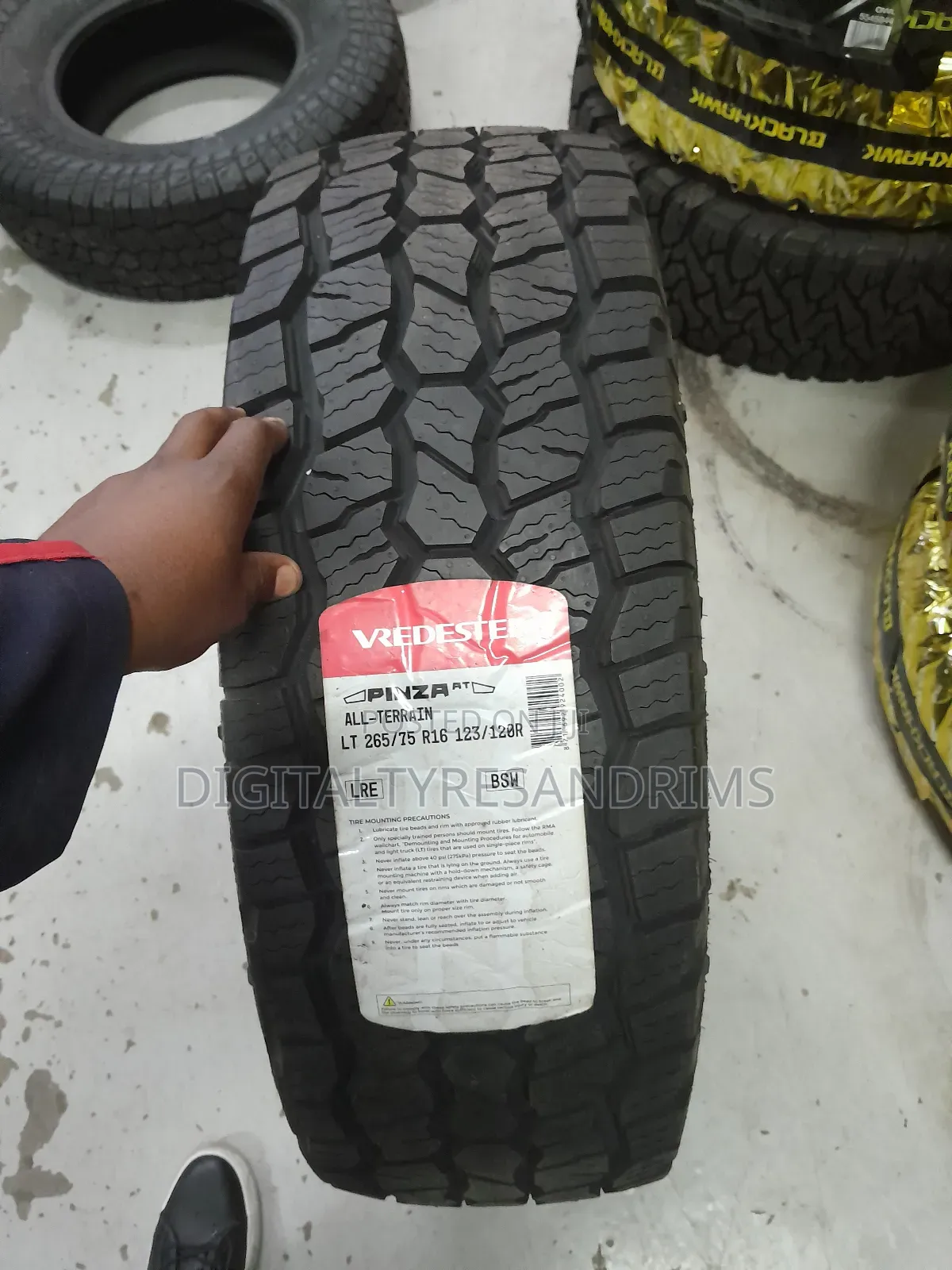 265/75r16 Vredestein Tyres Brand New Made in Thailand
