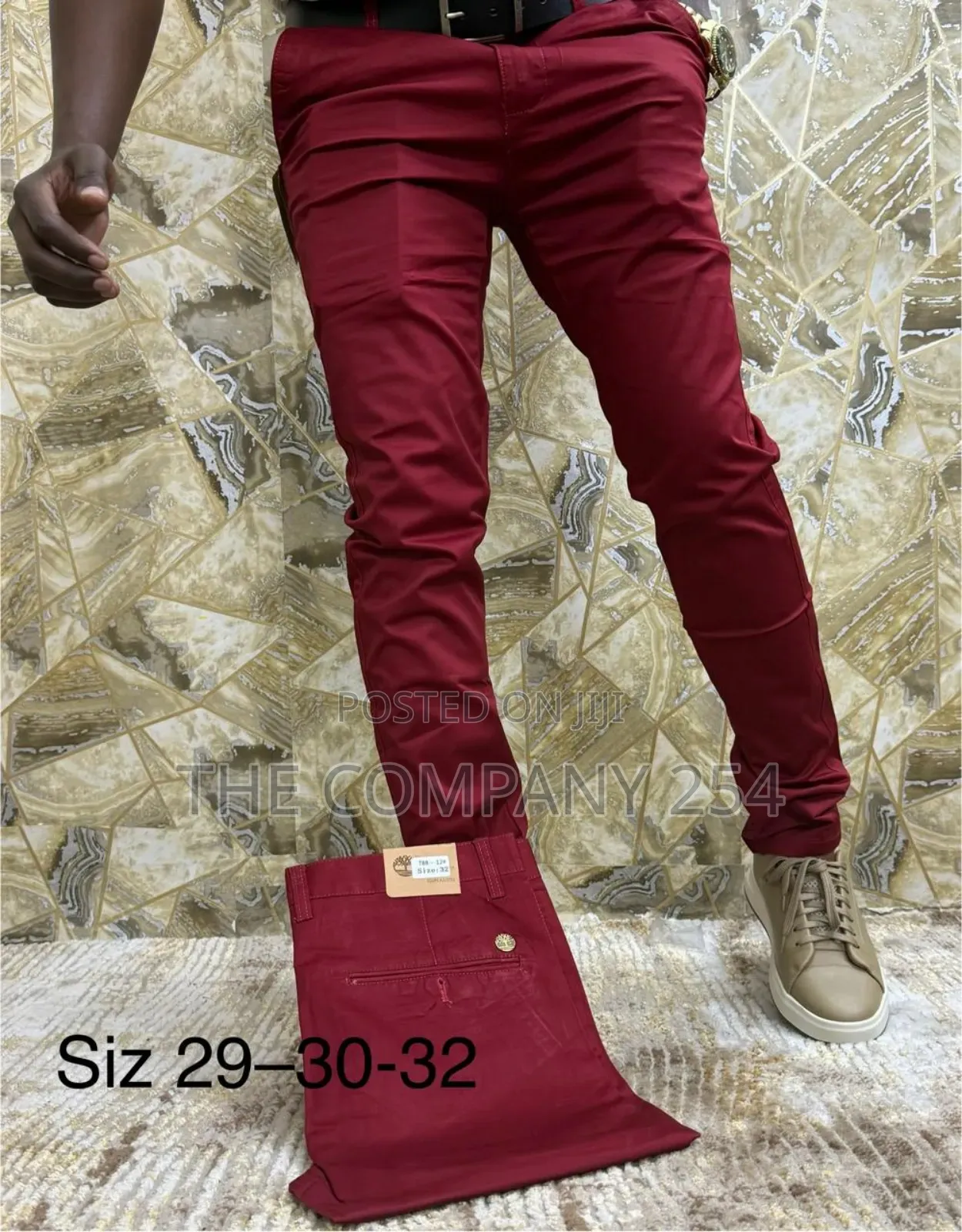 Quality Hard Khaki Casual Plain Trousers Available