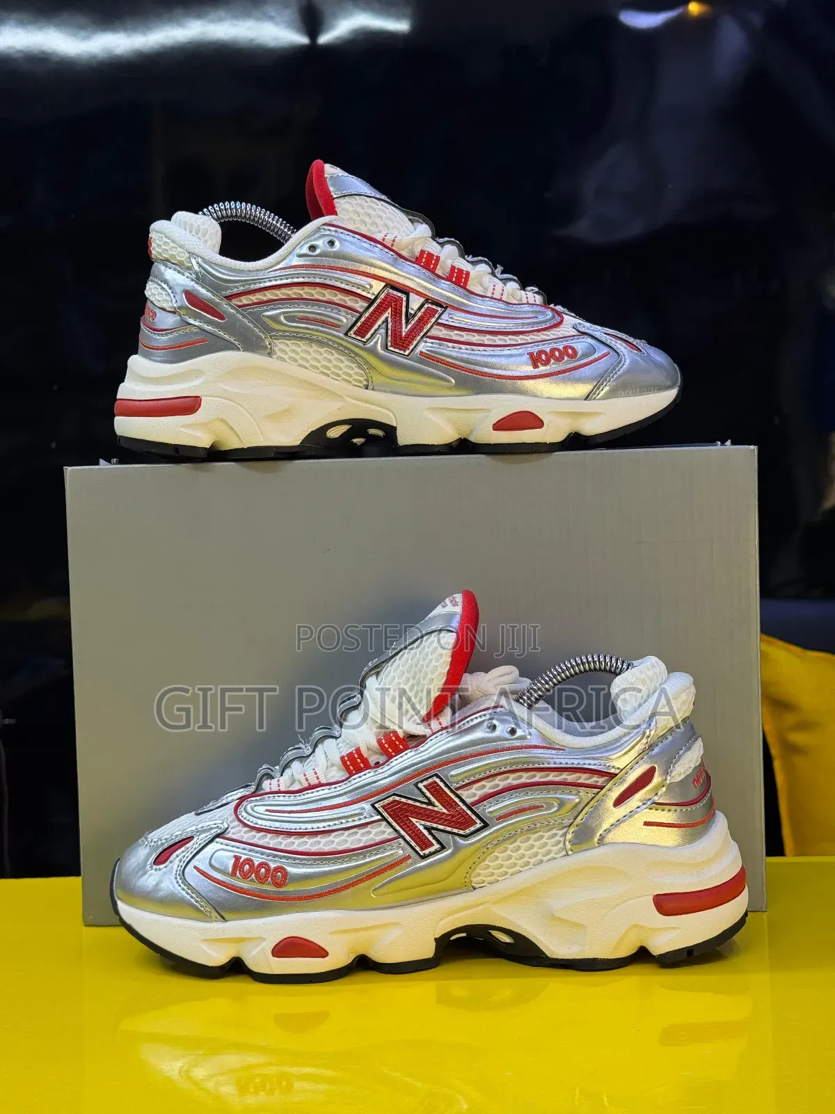 New Balance 1000 ❌ Thisisneverthat “Metallic Silver Red”