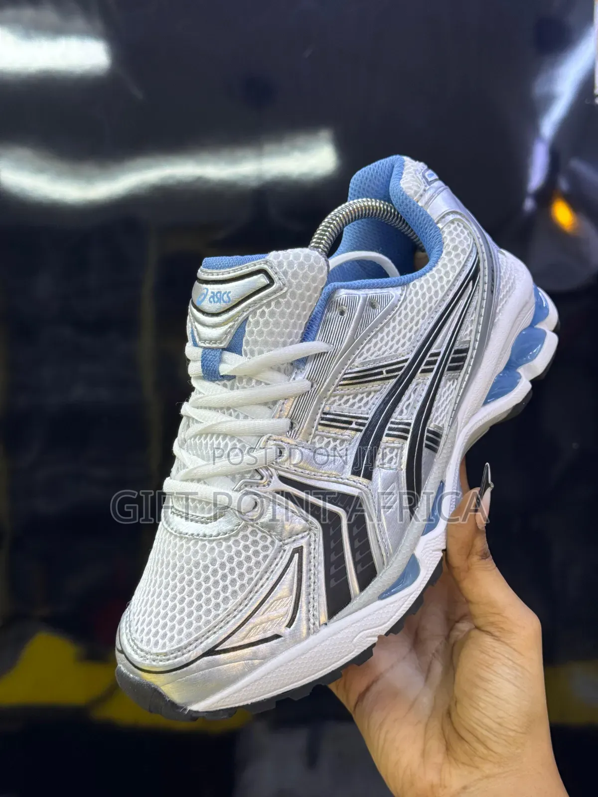 Asics Gel Kayano 14  Jjjjound  “White Blue” Sneakers