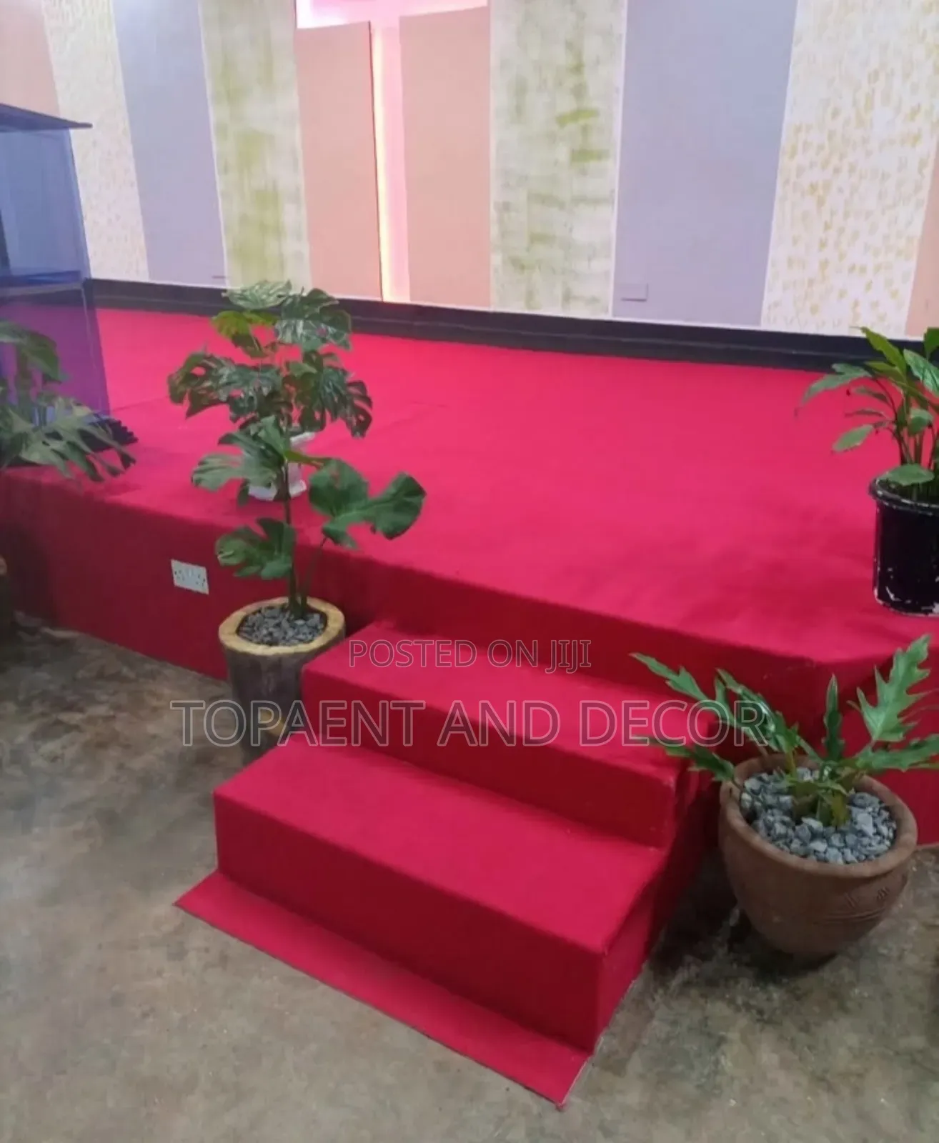 Heavy Quality Wall to Wall Carpet Perfect for Church Pulpit