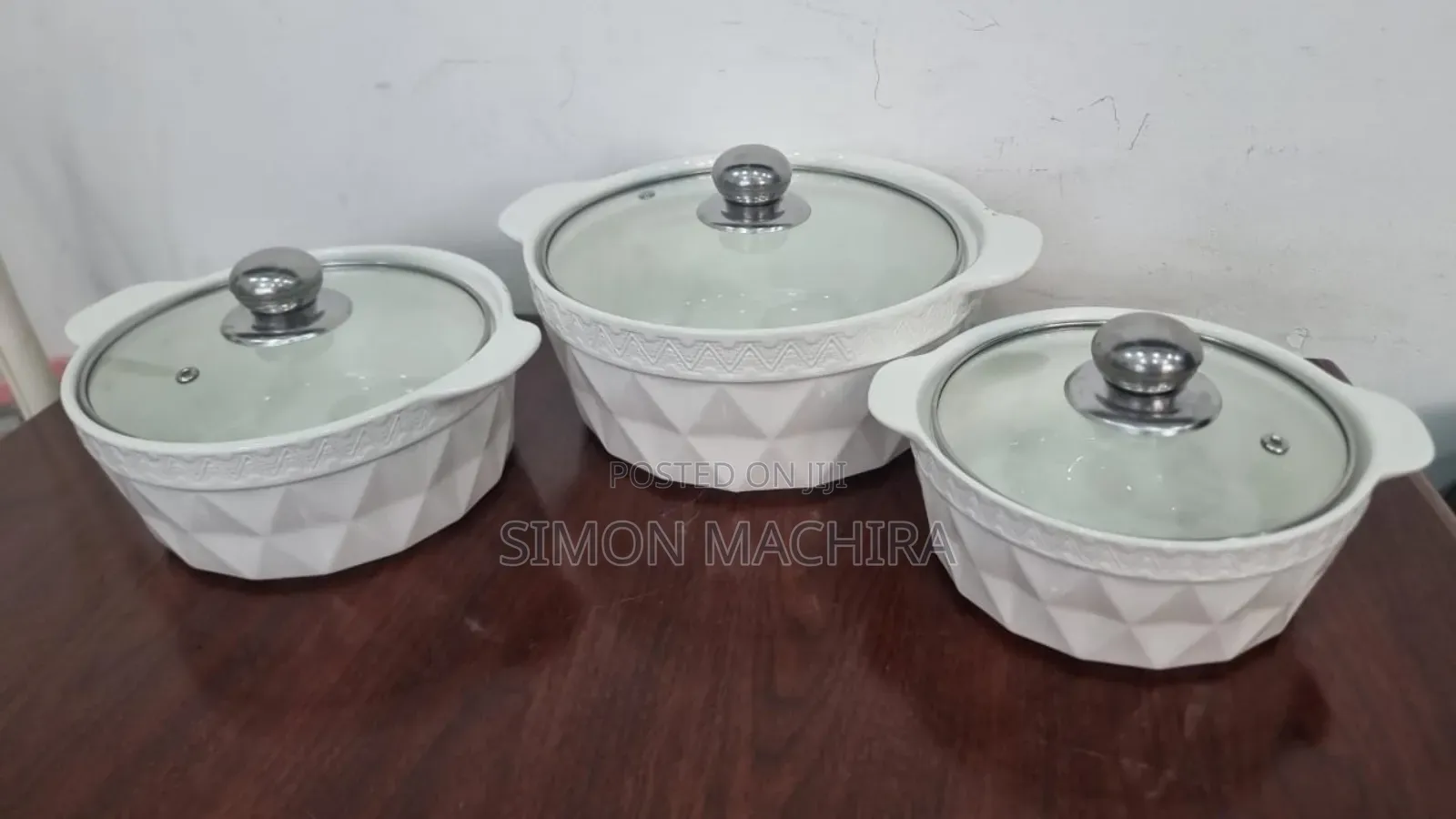 3 in 1 Ceramic Serving Dish 3pcs Set