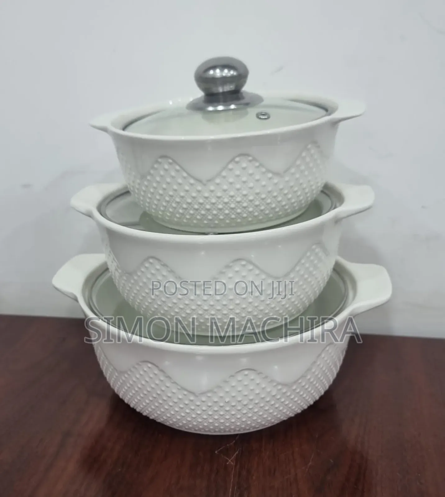 3 in 1 Ceramic Serving Dish 3pcs Set