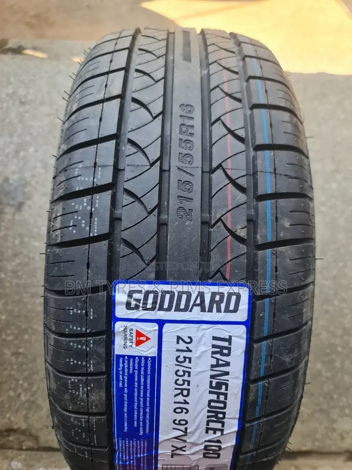 215 /55 R16 Goddard Tyres