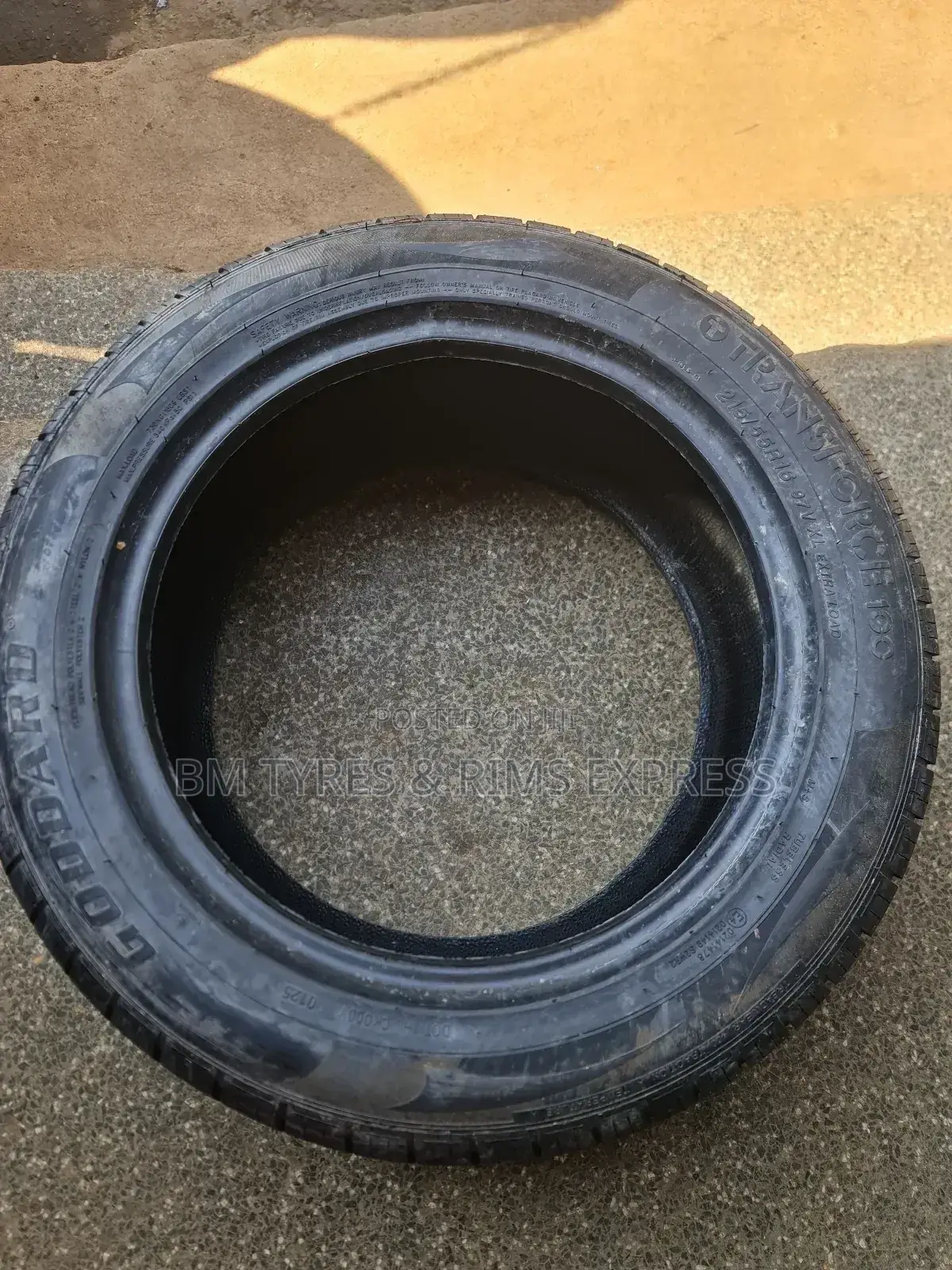 215 /55 R16 Goddard Tyres