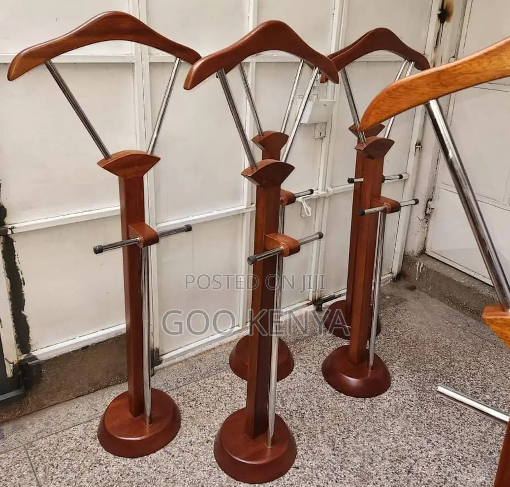 Coat Hanger; Antique Wooden Coat Stand