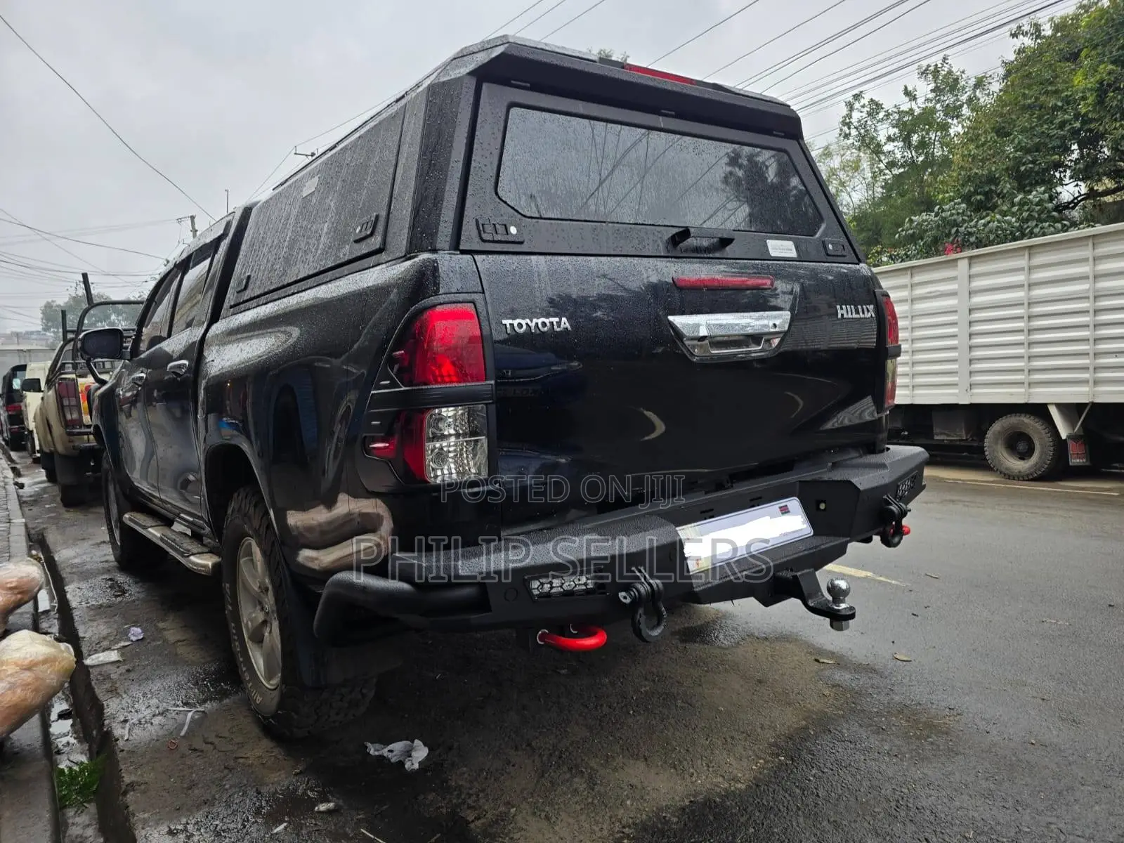 We Just Sold and Installed a Toyota Hilux Rear Steel Bar