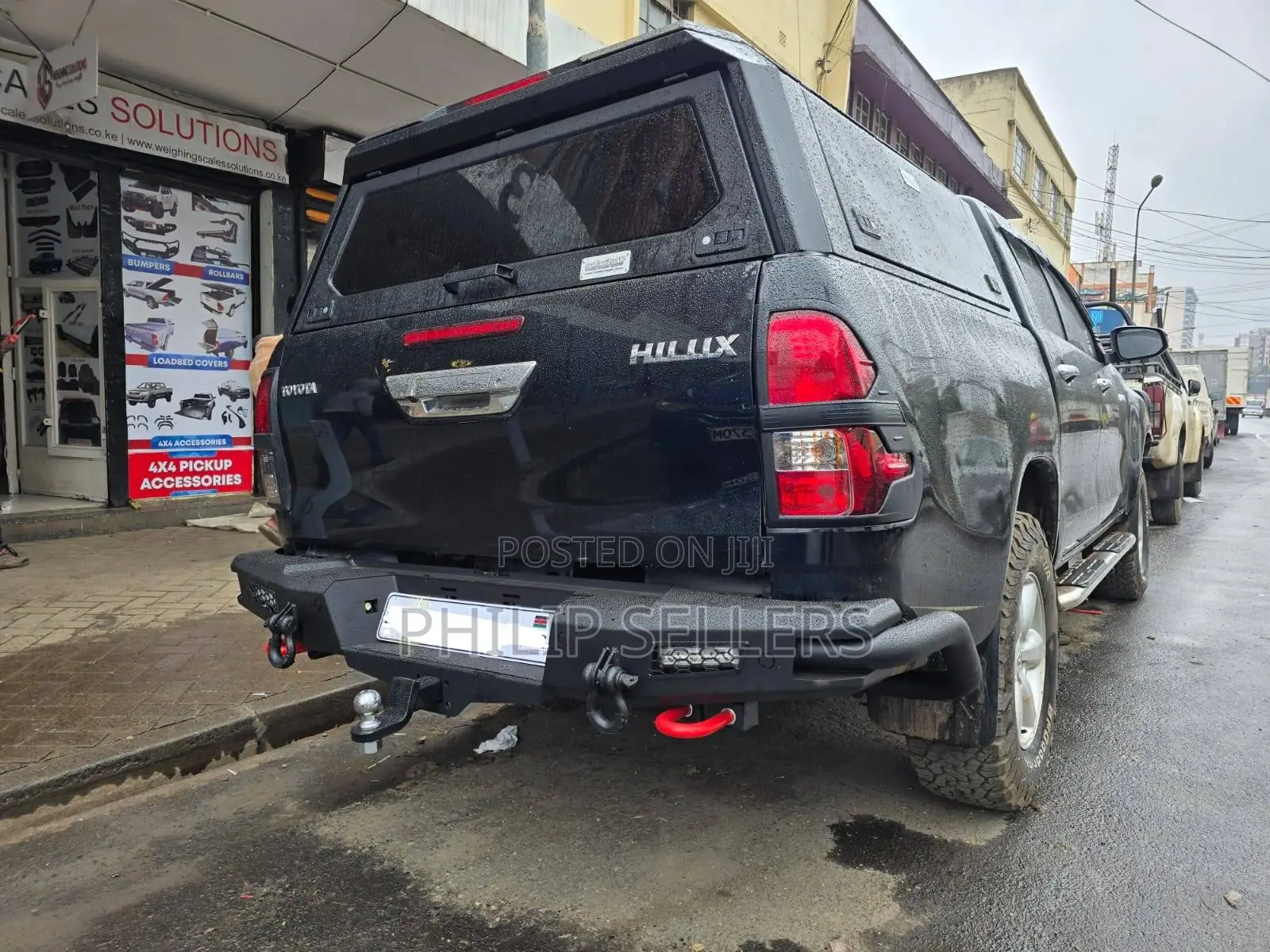 We Just Sold and Installed a Toyota Hilux Rear Steel Bar