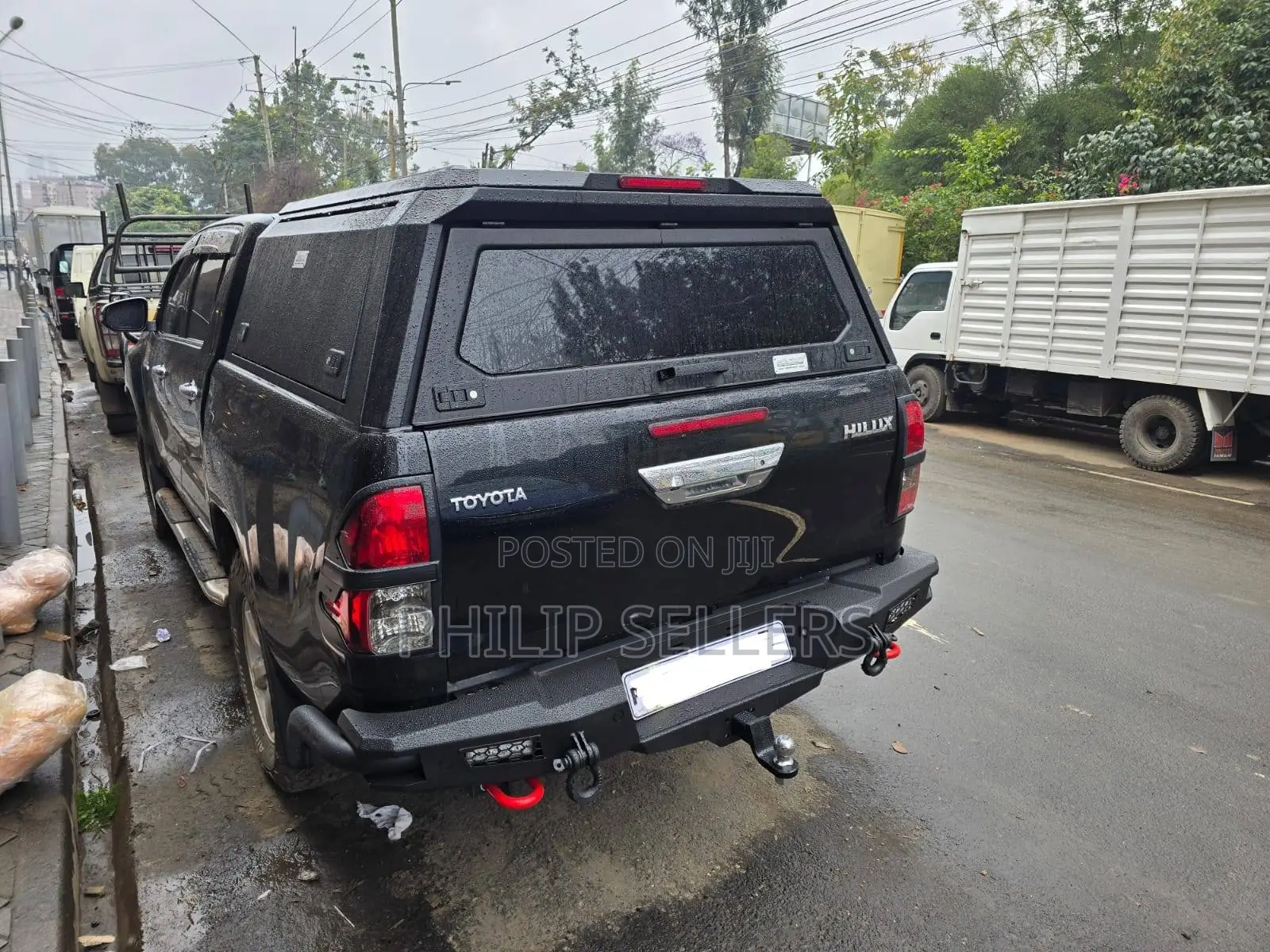 We Just Sold and Installed a Toyota Hilux Rear Steel Bar