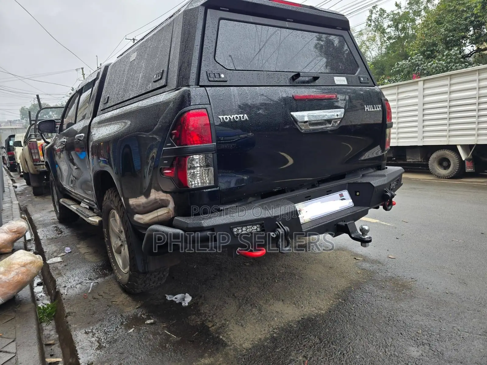 We Just Sold and Installed a Toyota Hilux Rear Steel Bar