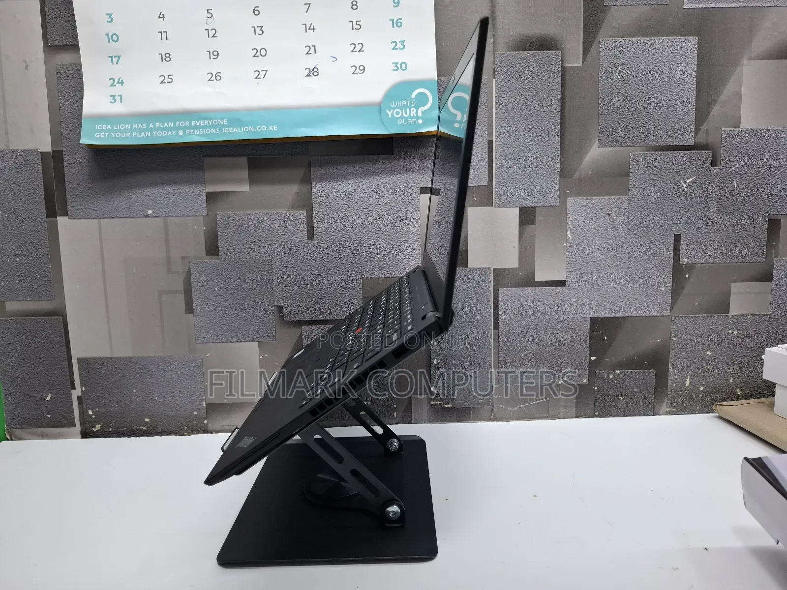 Yl-906 Aluminum Laptop Stand With 360° Rotating Base