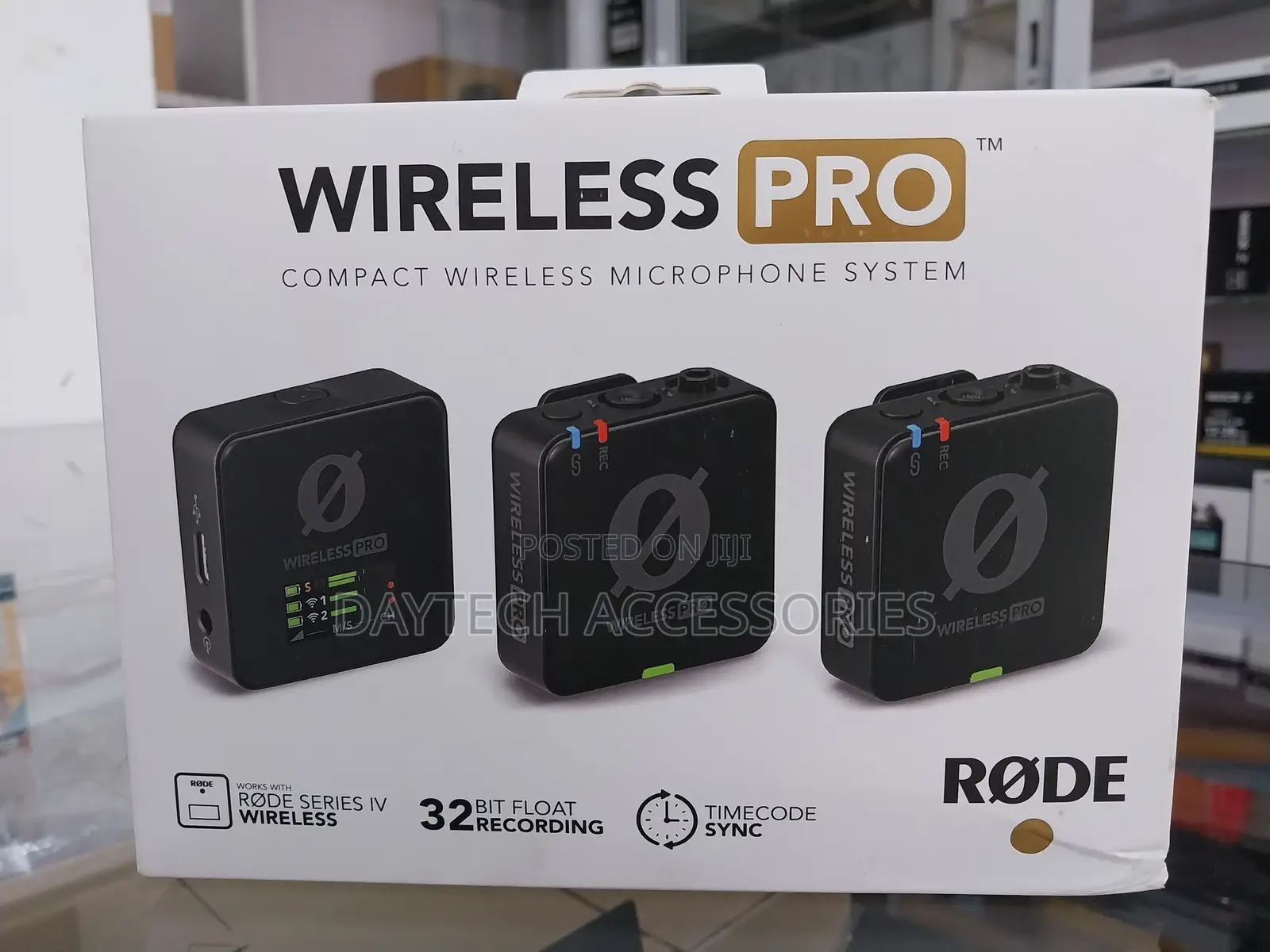 Rode Wireless Pro Compact Dual Wireless Microphone System Rechargeable