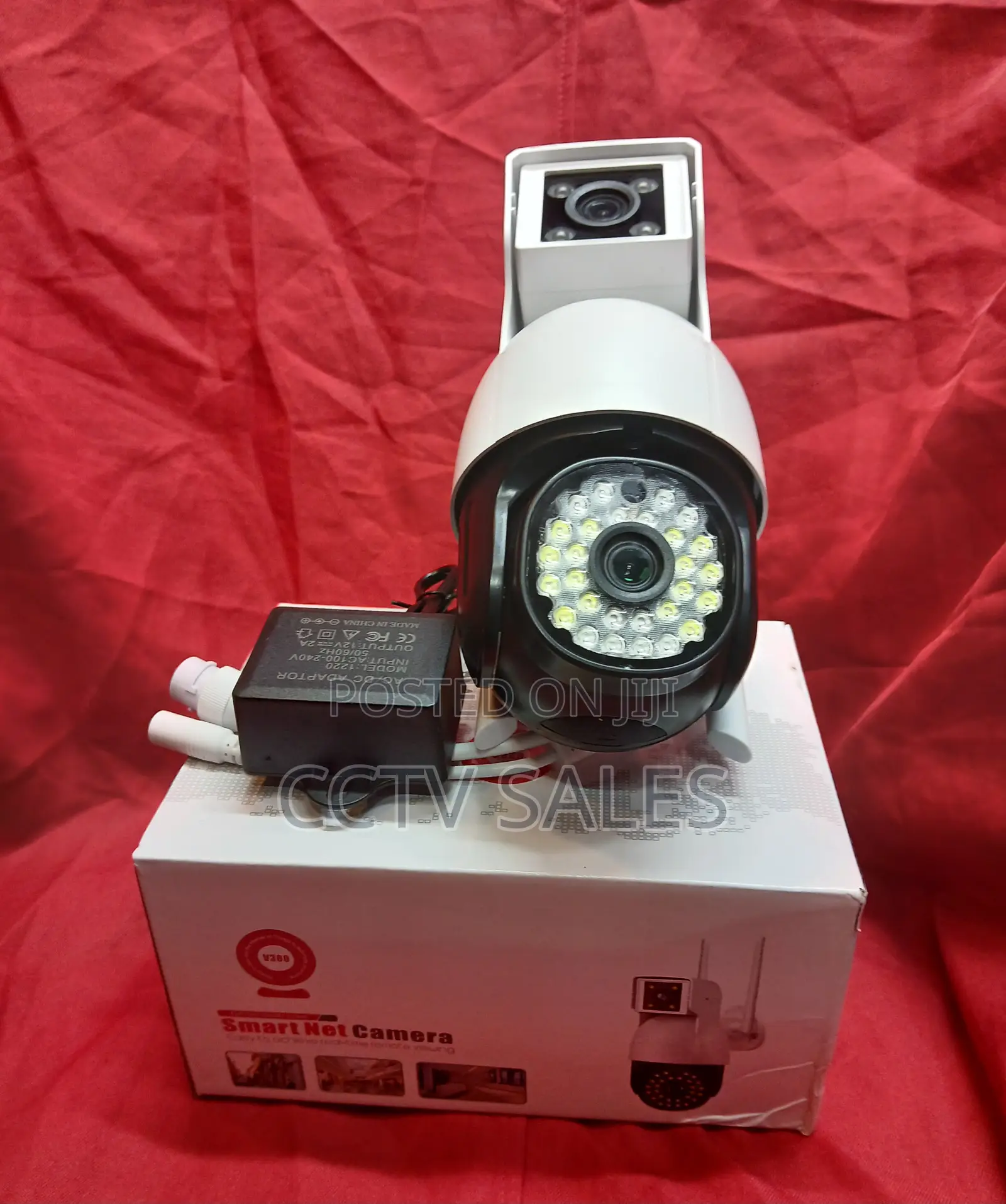 Full Color Outdoor PTZ Dual Lens CCTV Audio Camera