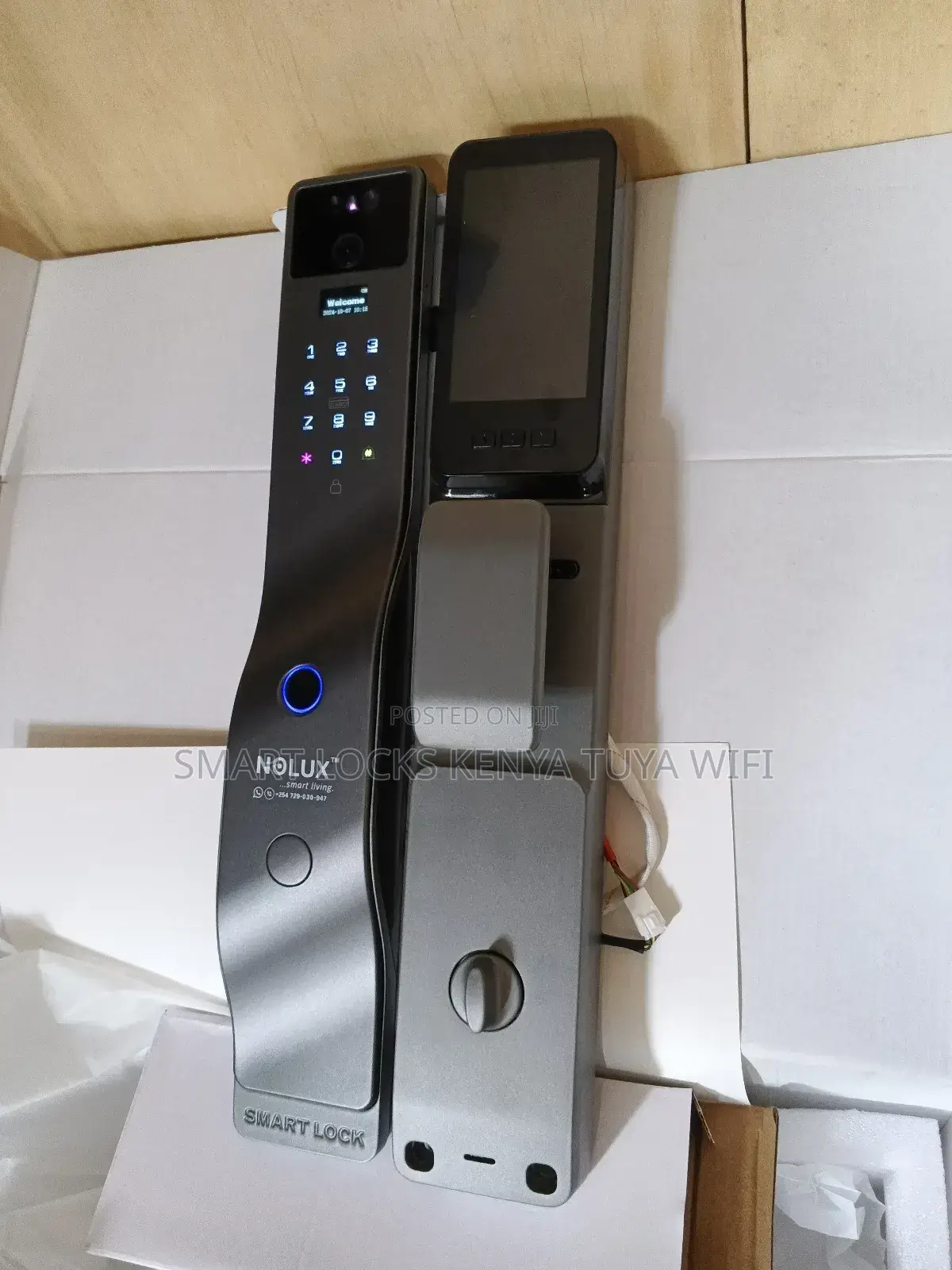 3d Face Recognition Digital Smart Lock Fingerprint Password
