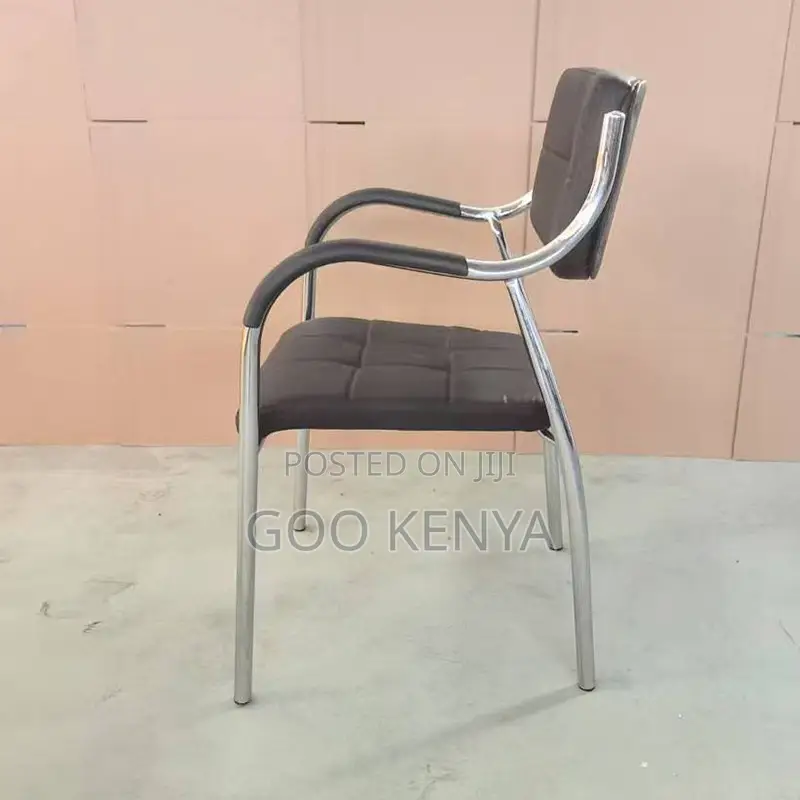 Office Chair; Ergonomic Leather Office Visitor Chair