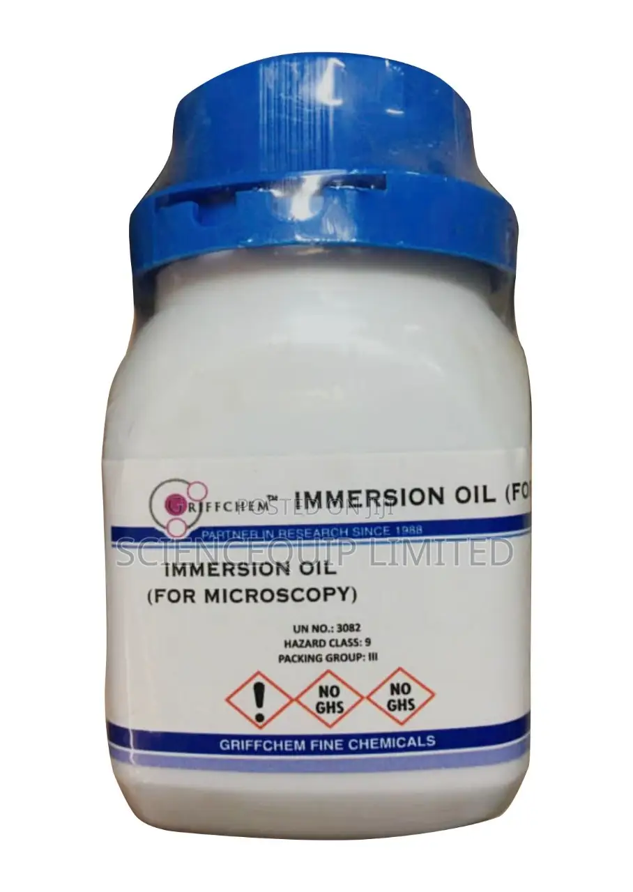 Immersion Oil for Microscopy 100ml Lr Griffchem