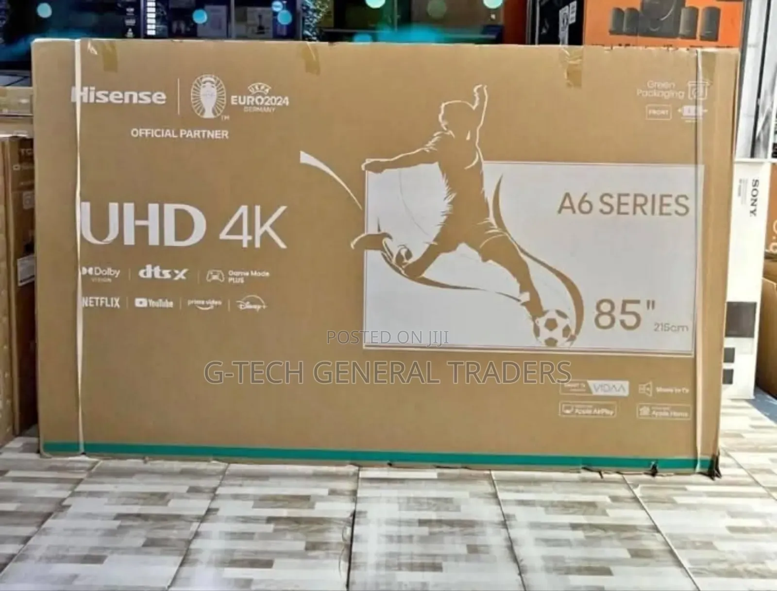 Hisense 85inch A6 Series Uhd 4k Frameless Tv