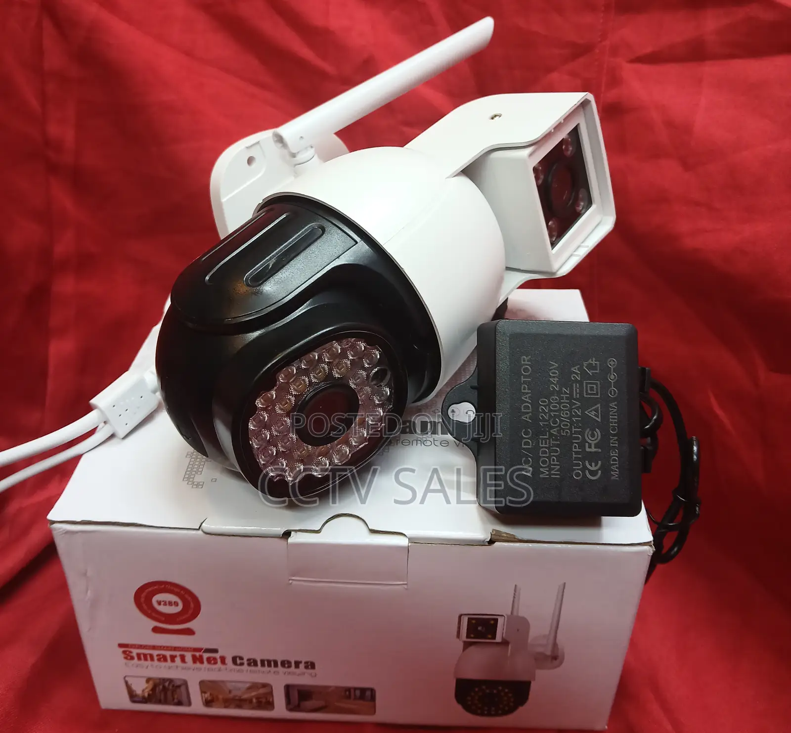 Outdoor PTZ V380pro Audio Camera With Adjustable Zoom and Alarm