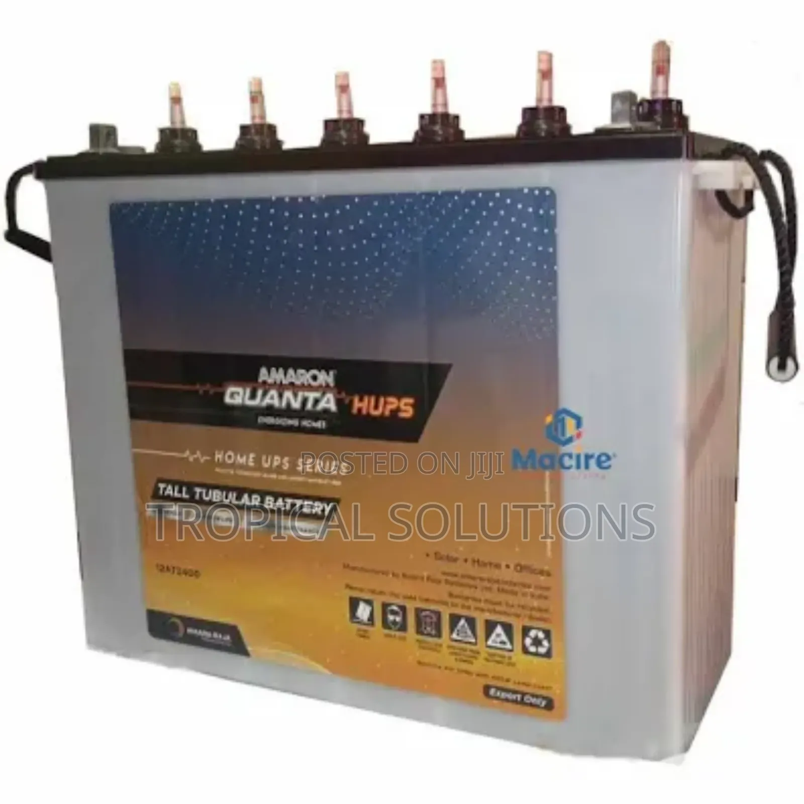Amaron Solar 200ah Vrla Batteries Iso 9001
