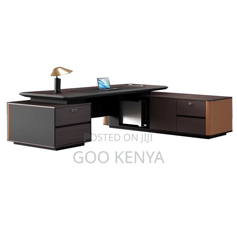 Office Table; Modern Executive Bossy Office Desk With Drawers