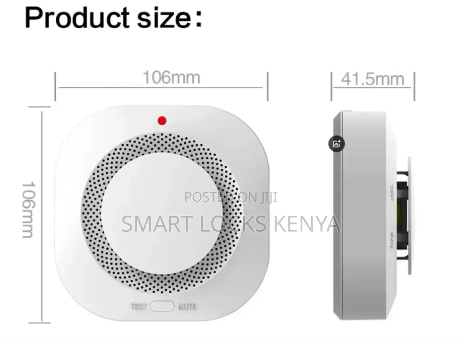 Tuya Smart Life Smoke Detector Smart Home Security