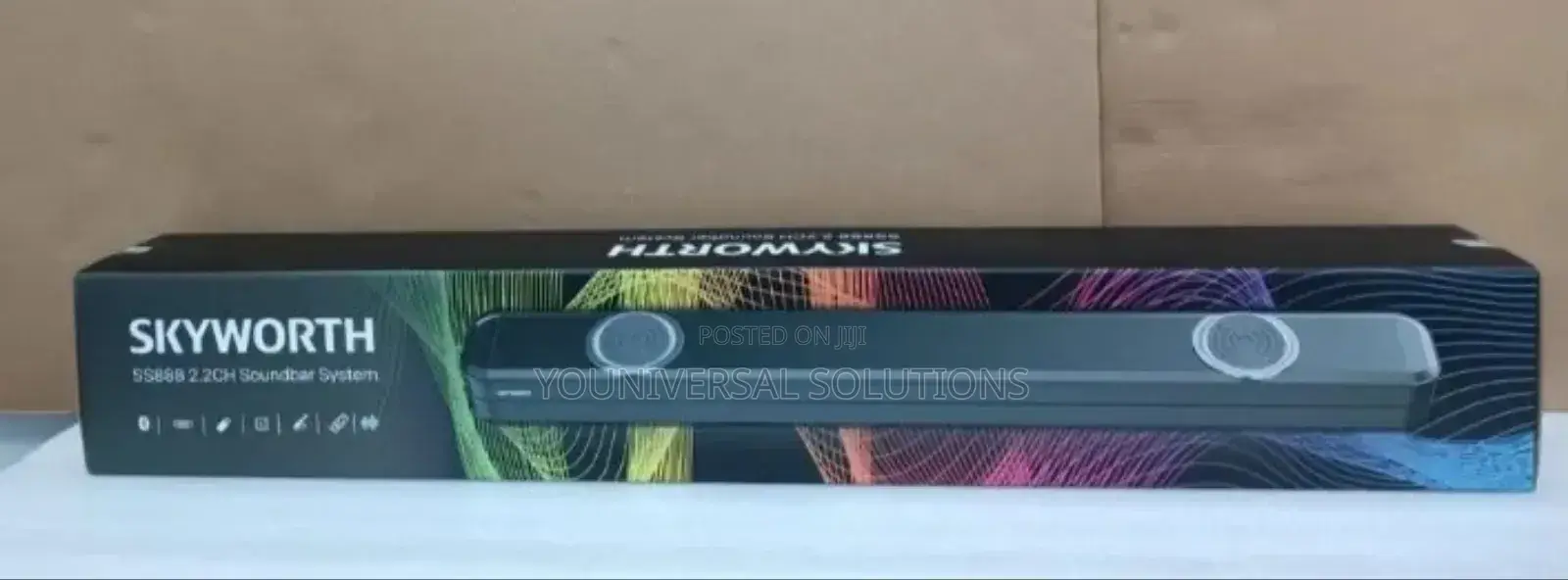 Skyworth Ss888 2.2ch 300w Wireless Soundbar Built-in 2 Subwoofer