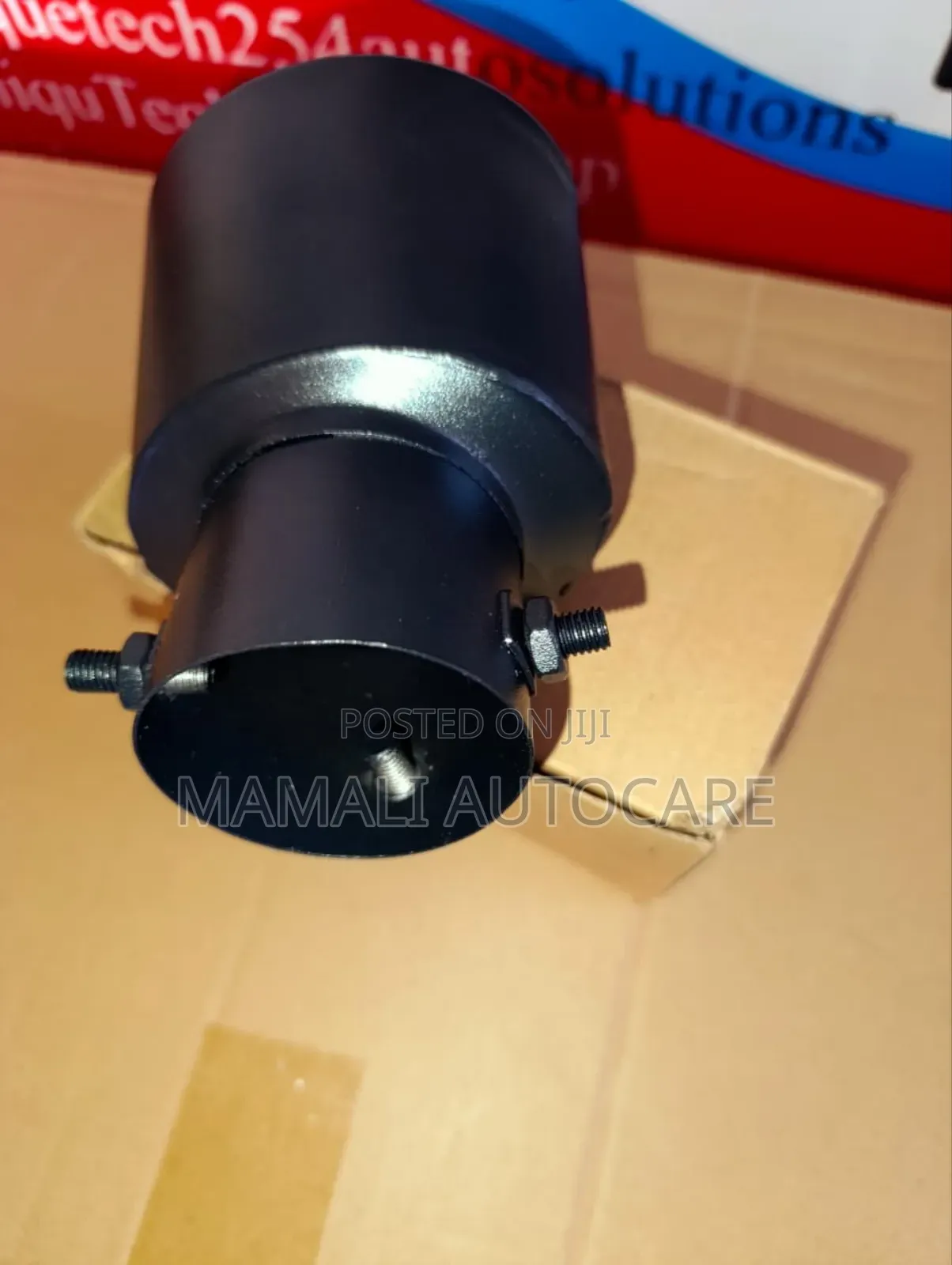 Gloss Black Exhaust Tip Stylish Universal Car Tail Muffler